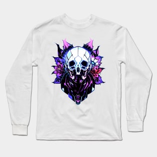 Cyberpunk Flowers Long Sleeve T-Shirt